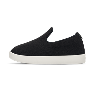 Smallbirds Wool Loungers - Big Kids - Natural Black (Blizzard Sole)